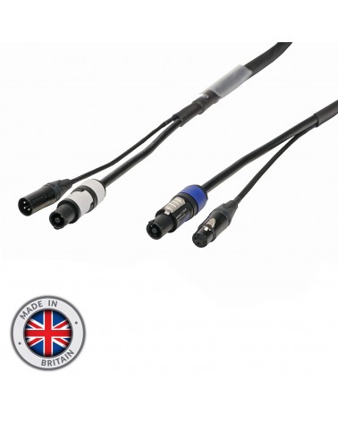 1.5m Combi 2.5mm Neutrik powerCON / 3-Pin DMX Cable