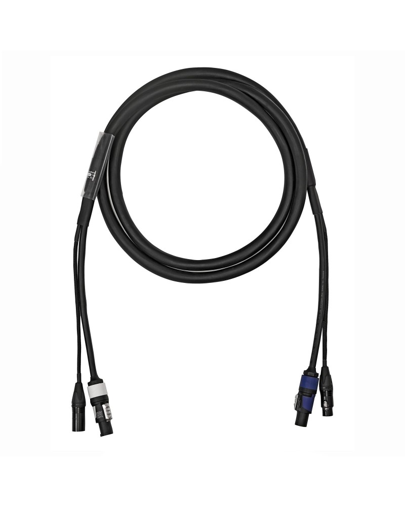 2m Combi 2.5mm Neutrik powerCON / 3-Pin DMX Cable