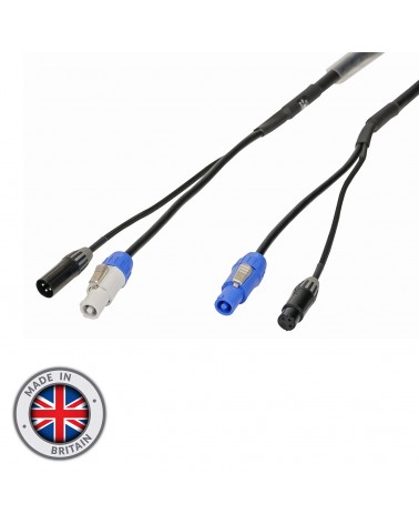 1.5m Combi 1.5mm Seetronic PowerTwist / 3-Pin DMX Cable