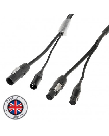 1.5m Combi 2.5mm Neutrik powerCON TRUE1 / 3-Pin DMX Cable