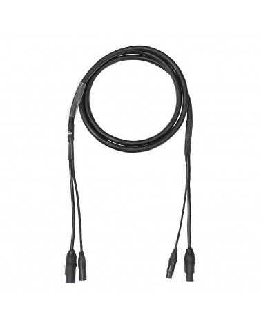 15m Combi 1.5mm Neutrik powerCON TRUE1 / 3-Pin DMX Cable