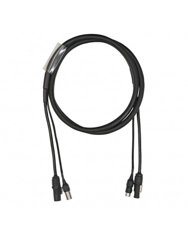 1m Combi 2.5mm Neutrik powerCON TRUE1 / 5-Pin IP65 DMX Cable