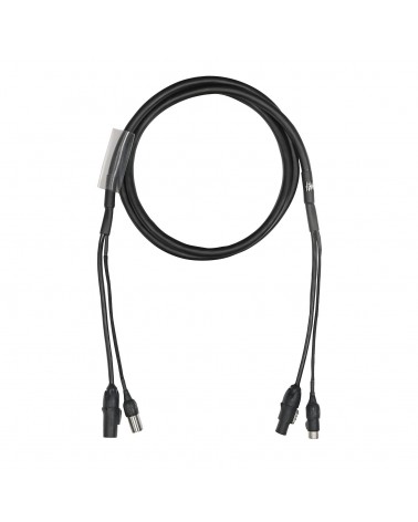 15m Combi 1.5mm Neutrik powerCON TRUE1 / 3-Pin IP65 DMX Cable