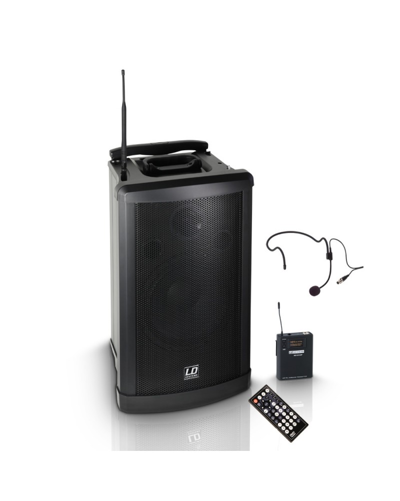 LD Systems Roadman 102 HS - Portable PA Speaker with Headset