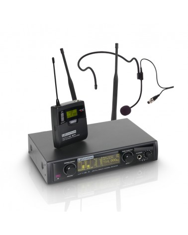 LD Systems WIN 42 BPH - Wireless Microphone System with Belt Pack and Headset