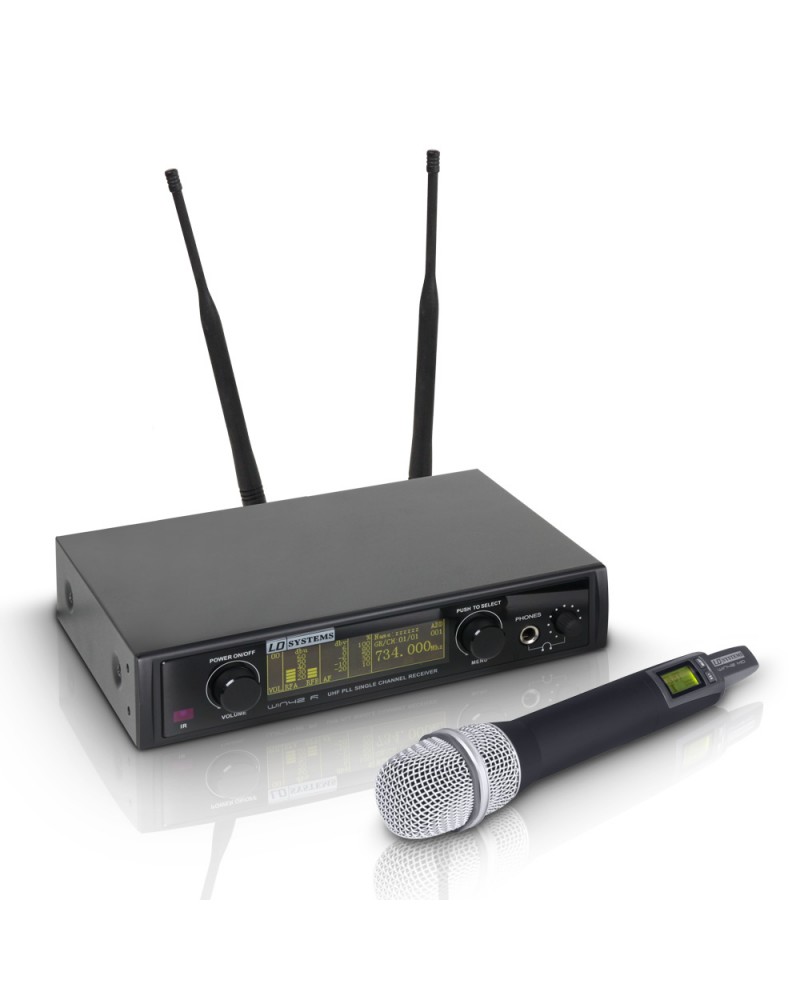 LD Systems WIN 42 HHD - Wireless Microphone System with Dynamic Handheld Microphone