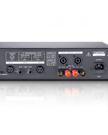 LD Systems DJ 300 - PA Power Amplifier 2 x 150 W 4 Ohms