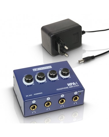 LD Systems HPA 4 - Headphone Amplifier 4 Channels