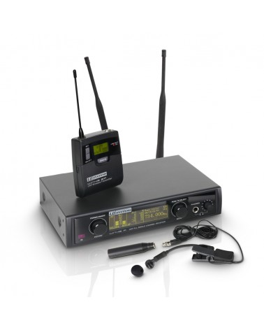 LD Systems WIN 42 BPW - Wireless Microphone System with Belt Pack and Brass Instrument Microphone