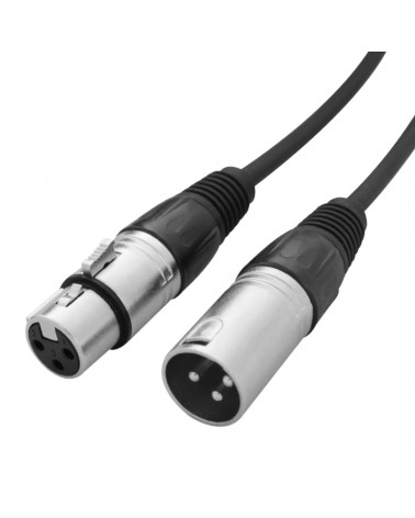 W Audio 10m XLR Male - XLR Female Microphone Cable Lead