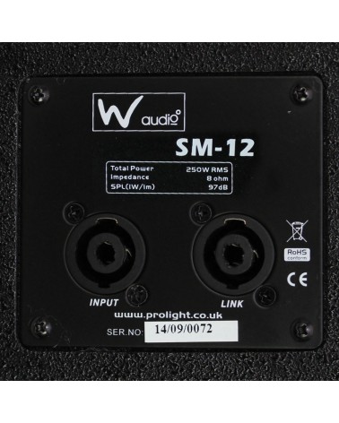 W Audio SM 12 Stage Monitor
