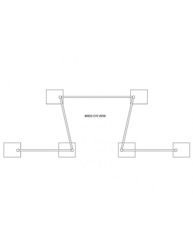 Global Truss Curtain Call Pipe and Drape Base Plate (Requires Spigot)