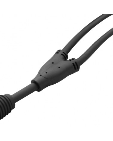 W Audio 0.25m XLR Male - 2 x XLR Female Cable Lead