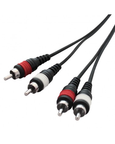 W Audio 3m 2 x Phono - 2 x Phono Cable Lead