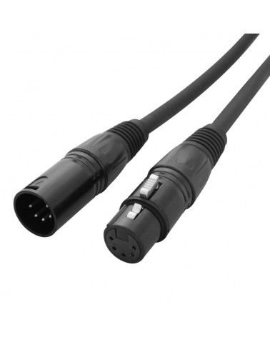 LEDJ 0.5m 2 Pair 5-Pin DMX Cable Lead