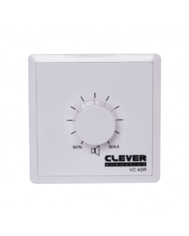 Clever Acoustics VC 40R 100V 40W Volume Control +Relay