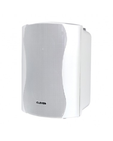 Clever Acoustics WPS 35T White 100V Weatherproof Speakers (Pair)