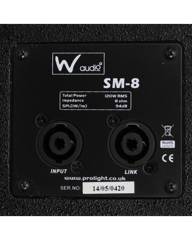 W Audio SM 8 Stage Monitor