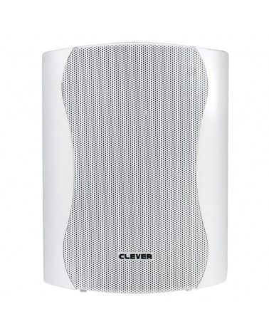 Clever Acoustics BGS 85T White 100V Speakers (Pair)