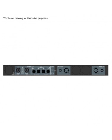 W Audio TPX 400 Amplifier