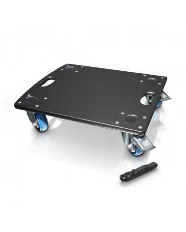 LD Systems DAVE GT 15 CB - Castor Board for LDDAVE15G3 and LDGTSUB15A incl. Lashing Strap