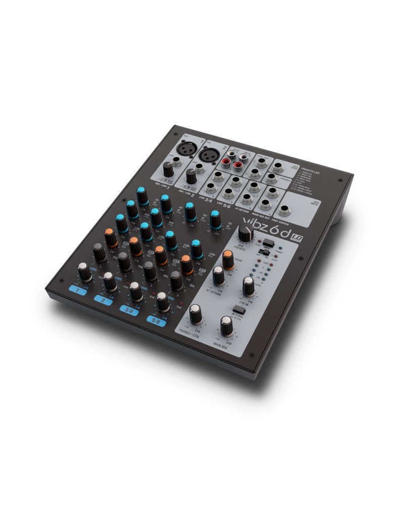 LD Systems VIBZ 6 D - 6 channel Mixing Console with DFX