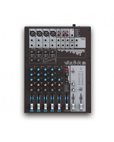 LD Systems VIBZ 8 DC - 8 channel Mixing Console with DFX and