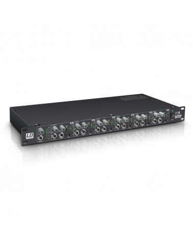 LD Systems HPA 6 - 19" Headphone Amplifier 6-channel