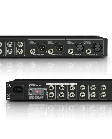LD Systems HPA 6 - 19" Headphone Amplifier 6-channel,  LDHPA6