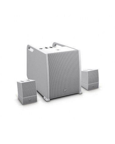 LD Systems CURV 500 AVS W - Portable Array System AV Set including Speaker Cables, white